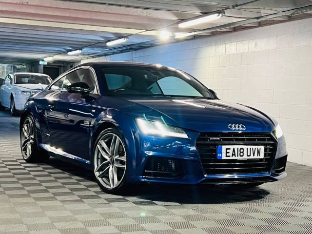 Audi TT 2.0T FSI Quattro Black Edition 2dr S Tronic Coupe Petrol BLUE