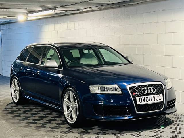 Audi RS6 Avant 5.0T FSI V10 RS6 Quattro 5dr Tip Auto Estate Petrol BLUE