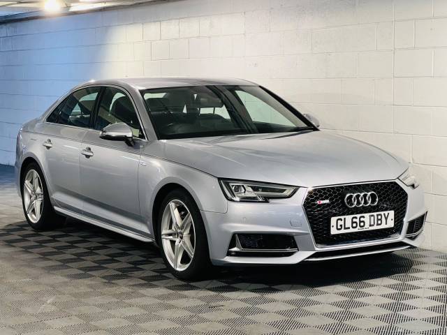 Audi A4 2.0 TDI 190 S Line 4dr Saloon Diesel SILVER