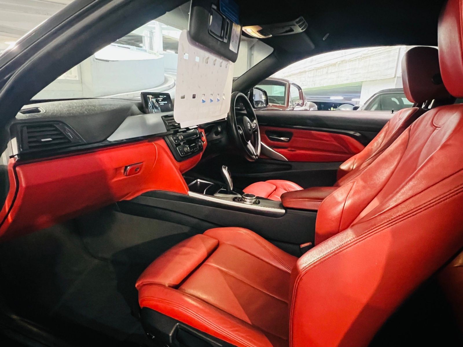 BMW 4 SERIES 420D 190 XDRIVE M SPORT 2DR AUTO PROF MEDIA 2015 65 RED...
