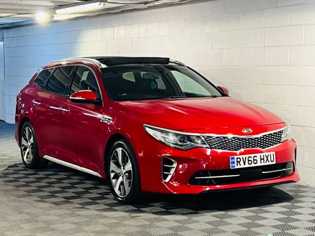 Kia Optima 1.7 CRDi ISG GT-Line S 5dr DCT Estate Diesel RED