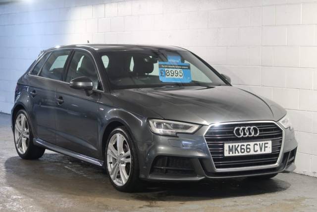 Audi A3 1.6 TDI S Line 5dr Hatchback Diesel GREY