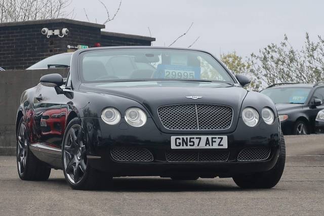 Bentley Continental 6.0 W12 2dr Auto Convertible Petrol BLACK