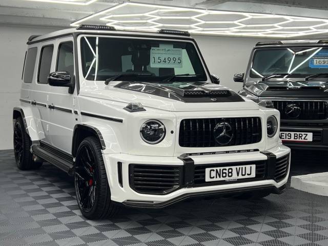 Mercedes-Benz G Class 4.0 G63 5dr 9G-Tronic Estate Petrol WHITE