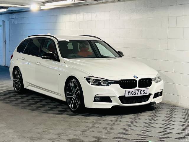 BMW 3 Series 2.0 320d M Sport Shadow Edition 5dr Estate Diesel WHITE