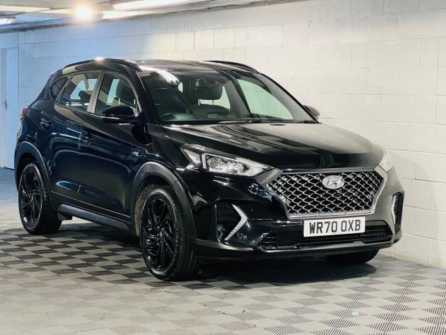 Hyundai Tucson 1.6 CRDi 48V MHD 136 N Line 5dr 2WD DCT Estate Diesel BLACK