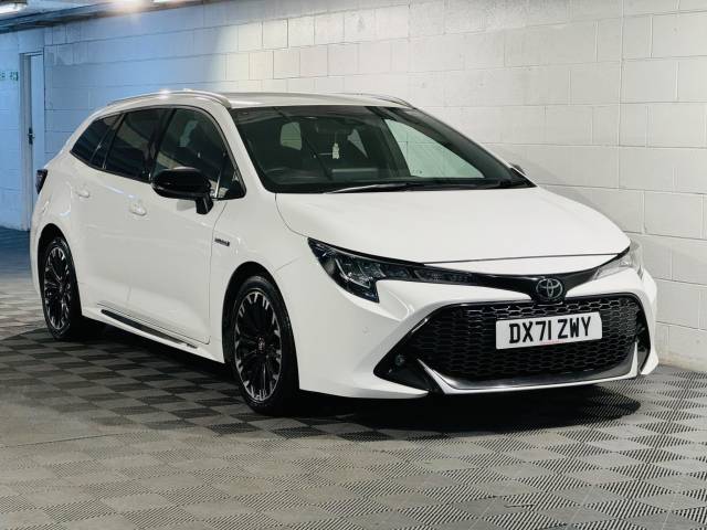 Toyota Corolla 1.8 VVT-i Hybrid GR Sport 5dr CVT Estate Petrol/Electric Hybrid WHITE